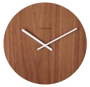 ATMOWOOD sat orah 34 cm - bijele kazaljke