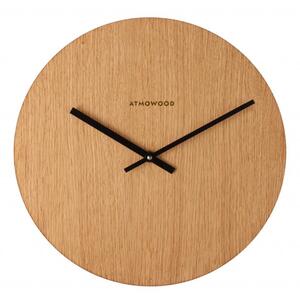 ATMOWOOD sat hrast 34 cm - crne kazaljke