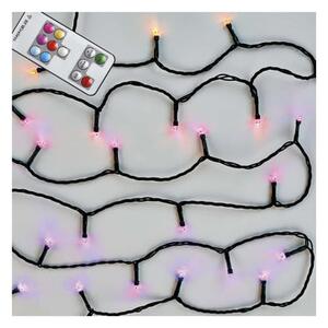 Emos Božićne lampice, s daljinskim, LED, RGB, 72 efekta, timer, IP44