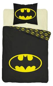 DETEXPOL Linen Batman amblem Pamuk, 140/200, 70/80 cm