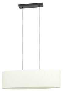 Eglo Viseća LED svjetiljka Febres (60 W, D x Š x V: 78 x 22 x 110 cm, Bijela, Crna)