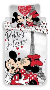 Posteljina Mickey i Minnie Paris Eiffelov toranj 140/200, 70/90