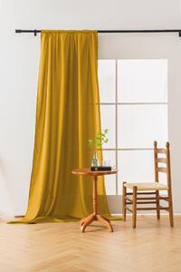 Senf zavjes OXFORD 140x270 cm Sistem za vješanje: Traka za nabiranje