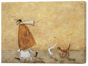 Slika na platnu Sam Toft - Ernest, Doris, Horace And Stripes