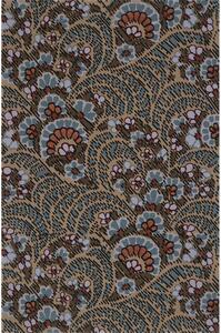 Smeđi vuneni tepih 133x190 cm Paisley – Agnella