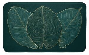 Tamno zelena kupaonska prostirka 45x75 cm Jade – douceur d'intérieur