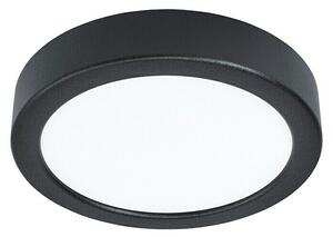 Eglo Fueva 5 Okrugla stropna LED svjetiljka (10,5 W, Ø x V: 16 x 2,8 cm, Crne boje, Neutralno bijelo)