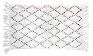 Bijela kupaonska prostirka 50x80 cm Latika – douceur d'intérieur