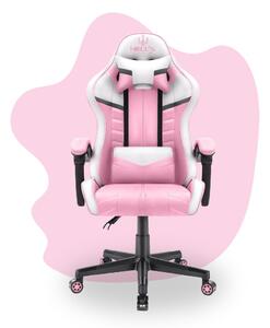 Dječja stolica za igranje HC - 1004 bijela i roza