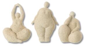 Set od 3 figurice Modern Resin