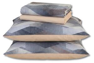 Posteljina Helix set s plahtama - 160x200/220x280/2x60x80 cm