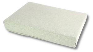 Donja plahta Jersey Melange New - Svijetlo roza, 120x200 cm