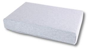 Donja plahta Jersey Melange New - Svijetlo roza, 120x200 cm