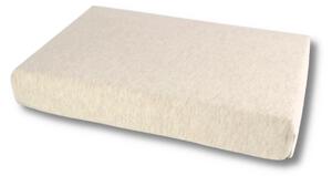 Donja plahta Jersey Melange New - Svijetlo roza, 120x200 cm