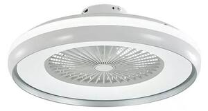 LED Stropna svjetiljka s ventilatorom LED/32W/230V 3000-6500K siva + DU