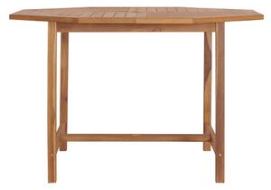 VidaXL Vrtni blagovaonski stol 110 x 110 x 75 cm od masivne tikovine
