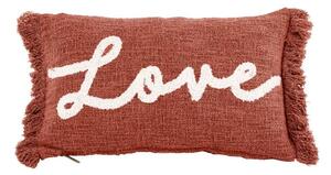 Ukrasni jastuk 50x30 cm Cotton Slub Love - Tiseco Home Studio