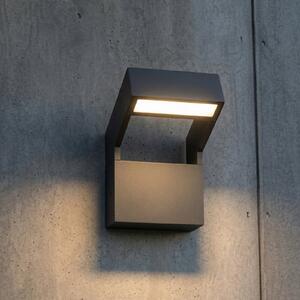 Arcchio Kovato vanjska zidna LED svjetiljka, tamnosiva, IP65, Sivo, Metal