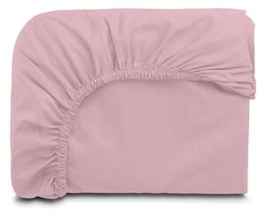 Dormeo Essentials plahta s gumicom Svijetlo roza