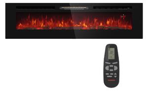 Klarstein Galeras 178, električni zidni kamin, 1800 W, LED