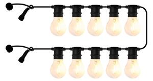 Sirius Tobias LED lanac svjetala, produžetak, prozirno, 10 lampica, duljina 4,5 m, Providna, Plastika