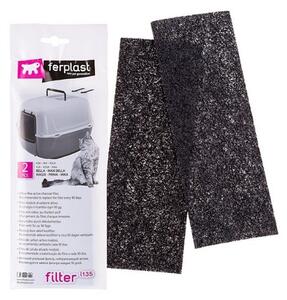 Ferplast zamjenski filter za mačji WC, 2 komada