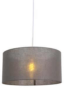 Svjetiljka za svjetiljku bijela sa sivom nijansom 50 cm - Combi 1