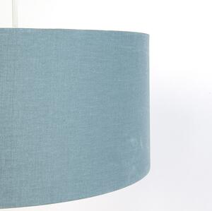 Viseća svjetiljka bijela s plavim hladom 50 cm - Combi 1