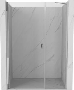 Mexen Mist-B zakretna vrata za tuš 120 cm, prozirna, krom - 8A2-120-001-01-00