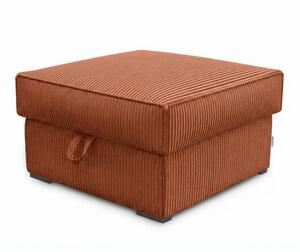 Terakotni taburet SMART COSARO s prostorom za pohranu 65x65 cm