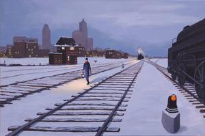 Ilustracija Toronto Rail Lands, Dave Rheaume Artist