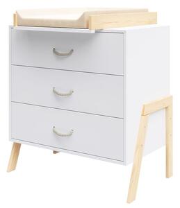 Ourbaby dětská komoda dresser CONE bijela