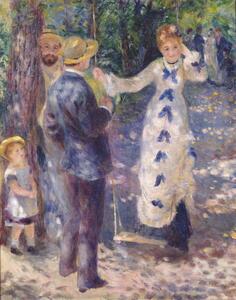 Pierre Auguste Renoir - Reprodukcija umjetnosti The Swing, 1876, (30 x 40 cm)