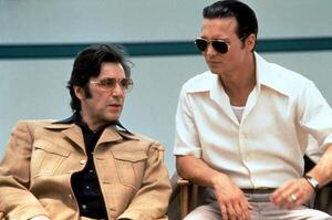 Fotografija Al Pacino And Johnny Depp, Donnie Brasco 1997 Directed By Mike Newell, (40 x 26.7 cm)
