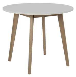 Stol Oakland 181, Lagani hrast, Bijela, 76cm, Breza