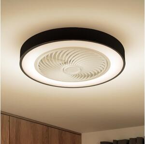 Brilagi-LED Prigušiva svjetiljka s ventilatorom LED/30W/230V 3000-6500K crna+DU