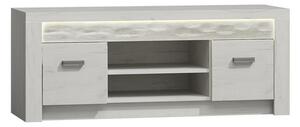 TV stol Serfeno 106, Zanat bijela, 53x137x42cm