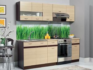 Modularan kuhinjski set Eli Light 111, 220cm, Laminirani iveral