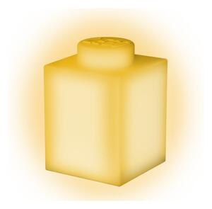 Žuta noćna svjetiljka od silikona LEGO® Classic Brick