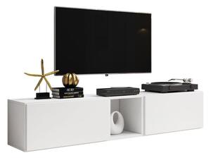 TV stol Corbele 115, Bijela, 38x188x39cm