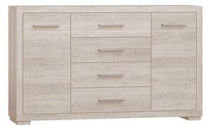 Komoda Fiomeri 101, Santana hrast, 91x148x41cm