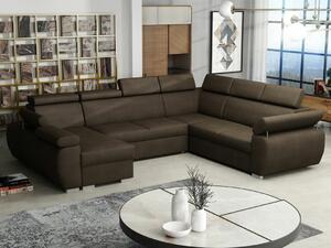 Kutna garnitura Columbus 134, 85x325x260cm, Bor
