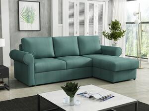 Kutna garnitura Columbus 131, 90x246x155cm, Bor