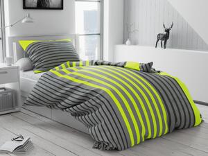 Pamučna posteljina LINCOLN zelena