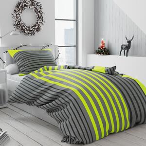 Pamučna posteljina LINCOLN zelena