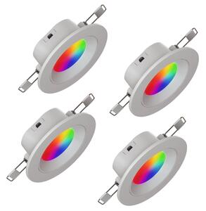 SET 4x LED RGBW Stm. podhl. svjetiljka ESSENTIALS LED/6W/230V 2700-6500K CRI 90