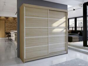 Ormar Closico 153, Sonoma hrast, 215x180x58cm