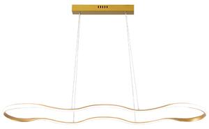 LED VISEĆA STROPNA SVJETILJKA LHJ027-CP 100 cm zlatna