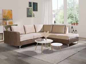 Kutna garnitura Providence 138, 81x260x212cm, Noge: Metal