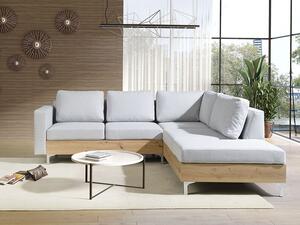 Kutna garnitura Providence 140, 81x236x212cm, Noge: Metal